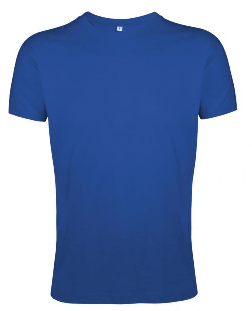 Футболка мужская приталенная Regent Fit 150, ярко-синяя, размер L