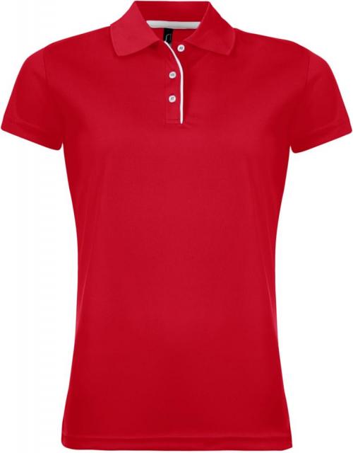 Рубашка поло женская Performer Women 180 красная, размер XL