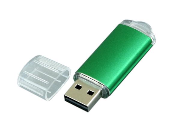 USB 2.0- флешка на 32 Гб с прозрачным колпачком