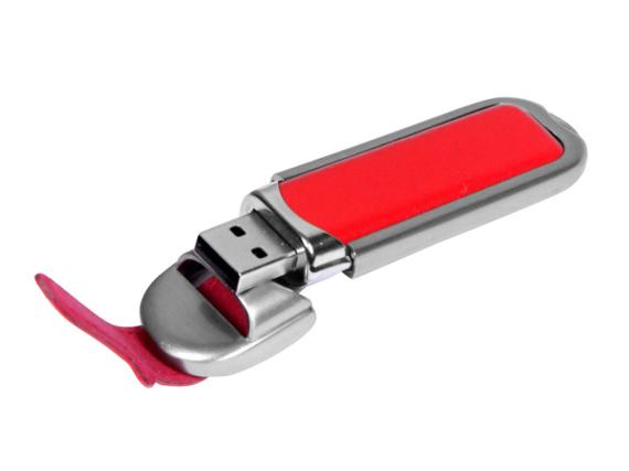 USB 2.0- флешка на 4 Гб с массивным классическим корпусом