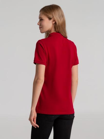 Рубашка поло женская Sunset красная, размер S