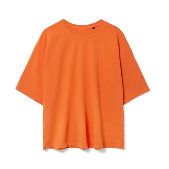 Футболка унисекс оверсайз Street Vibes, оранжевая, размер XL/XXL