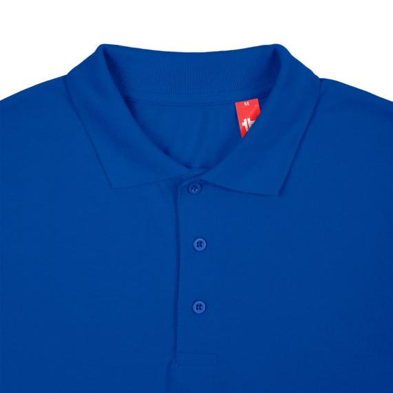 Рубашка поло мужская Adam, ярко-синяя, размер M