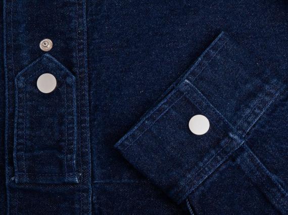 Куртка джинсовая O2, темно-синяя, размер XS/S