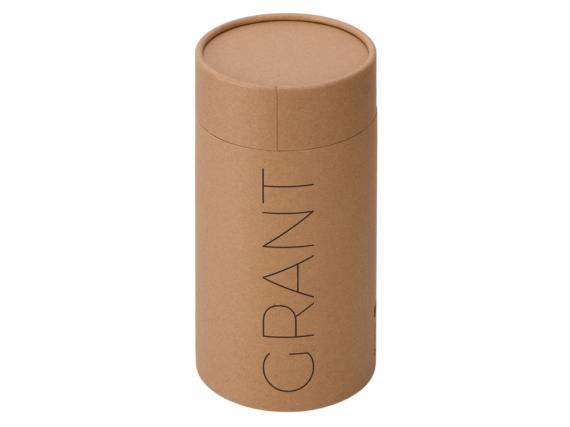 Вакуумная термокружка «Grant», soft-touch, тубус