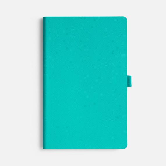 Ежедневник Lungo, недатированный, бирюзовый