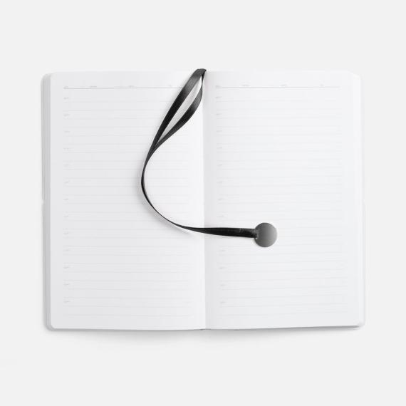 Ежедневник Waltz, недатированный, черный