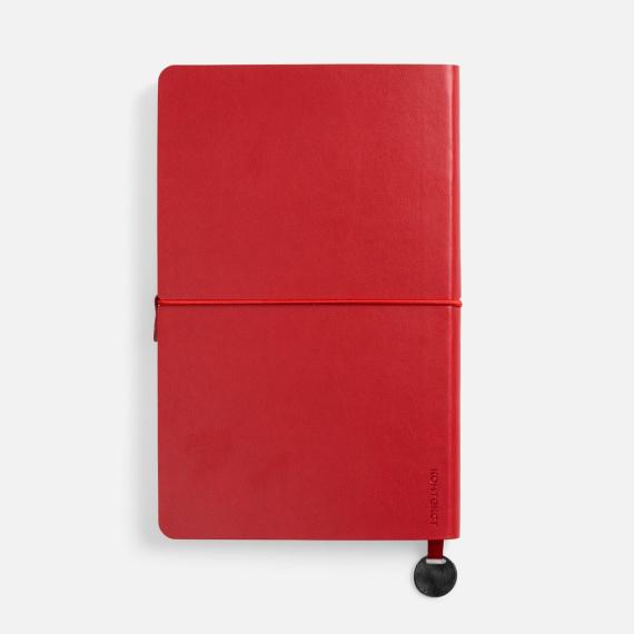 Ежедневник Waltz, недатированный, красный