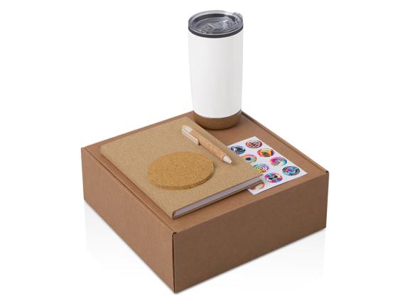 Набор «Earthly» с блокнотом, ручкой и термокружкой