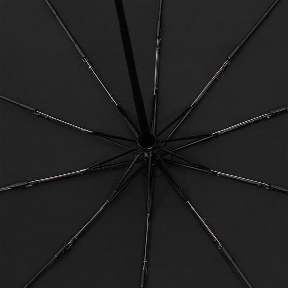Зонт складной Cloudburst, черный