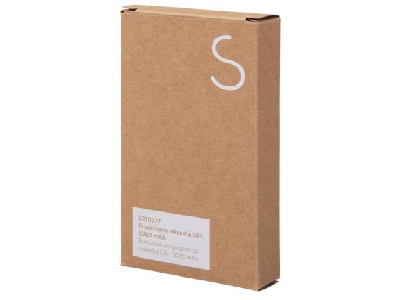 Внешний аккумулятор с подсветкой лого «Reedia S2», 5000 mAh