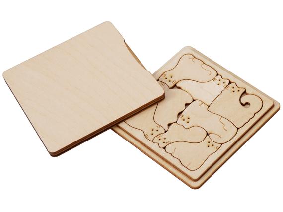 Деревянная головоломка «Catgram»