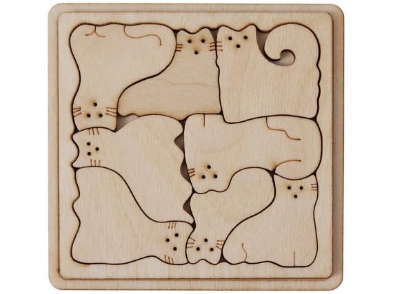 Деревянная головоломка «Catgram»