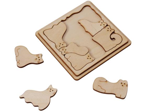 Деревянная головоломка «Catgram»