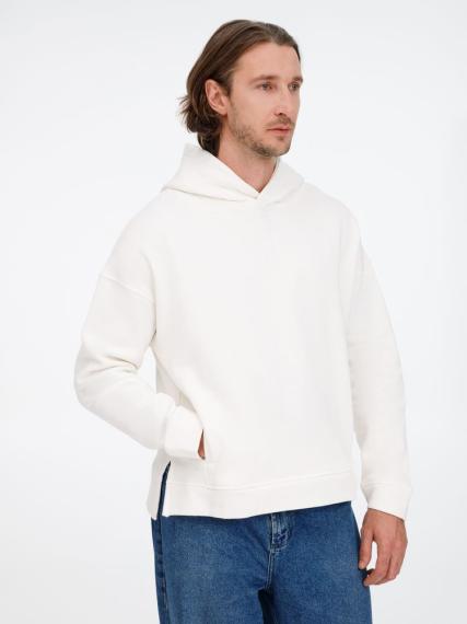 Худи оверсайз унисекс Tolla, молочное, размер XS/S