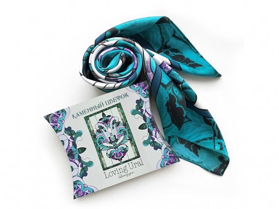 Платок «Каменный Цветок»