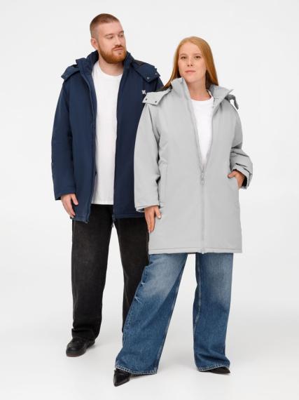 Куртка-парка унисекс Sfera, темно-синяя, размер L