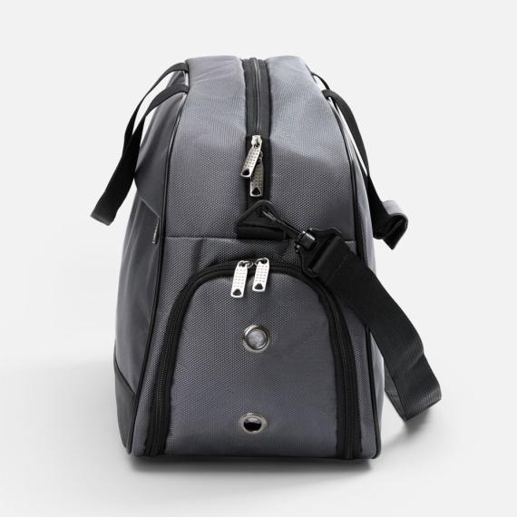 Спортивная сумка Atlantes, серая с черным