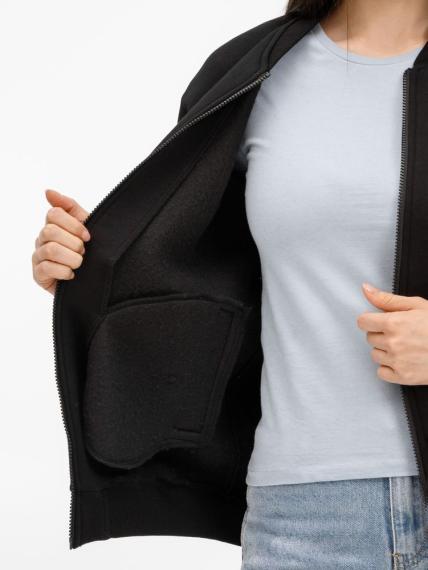 Бомбер унисекс Estado, черный, размер XL