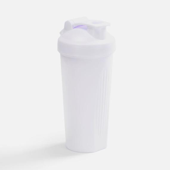 Спортивный шейкер Shake It Easy, белый
