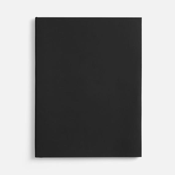 Ежедневник Flat Maxi, недатированный, черный