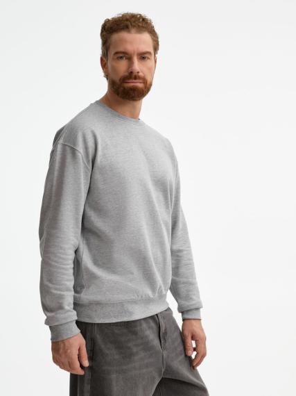 Свитшот унисекс Columbia, серый меланж, размер S