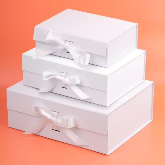 Коробка складная Rusetti, M, белая