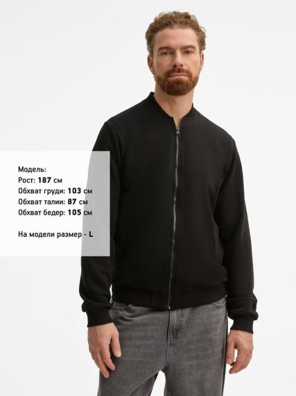 Бомбер унисекс Townie, черный, размер S