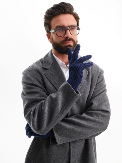 Перчатки Bernard, темно-синие, размер S/M