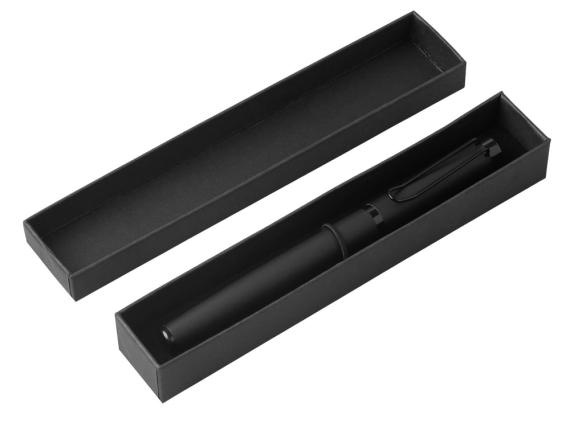 Металлическая ручка роллер «Black Lama» soft-touch