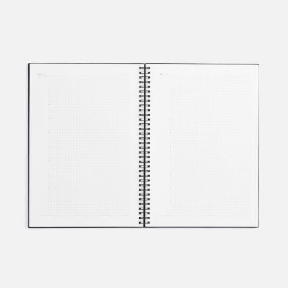 Ежедневник Notera Maxi, недатированный, синий