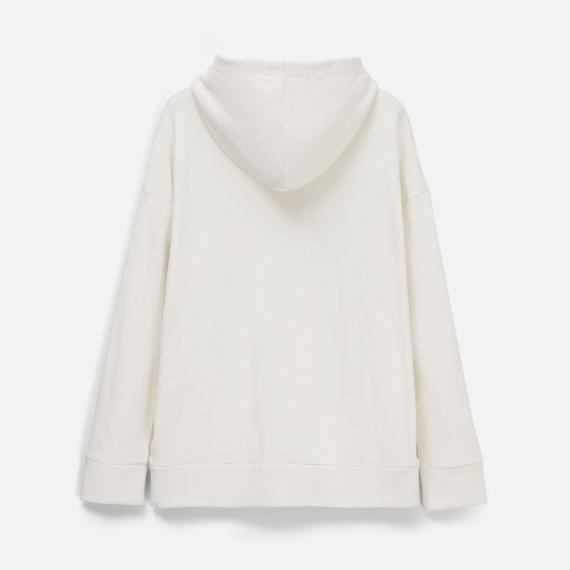 Худи унисекс H2, молочно-белое, размер XS/S