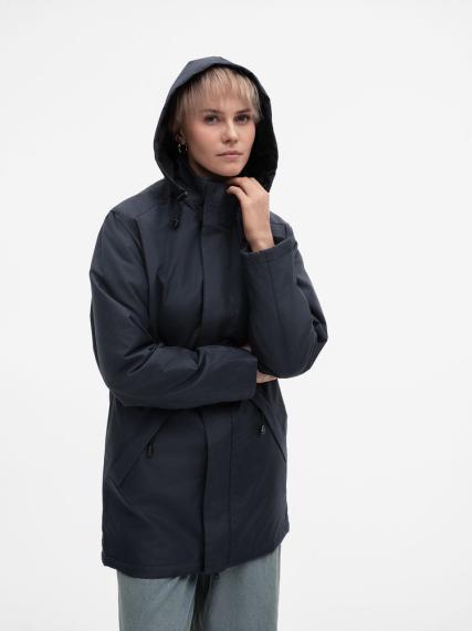 Куртка на стеганой подкладке Robyn темно-синяя, размер XS