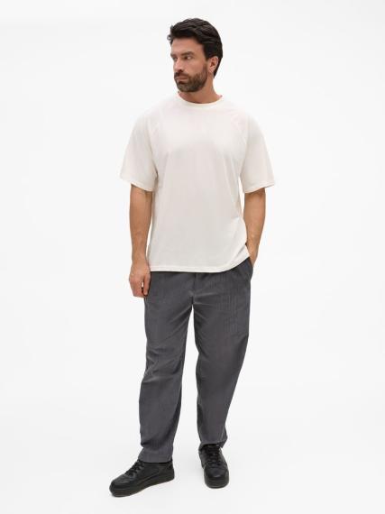 Футболка унисекс T2, молочно-белая, размер M/L