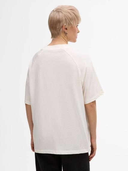 Футболка унисекс T2, молочно-белая, размер M/L