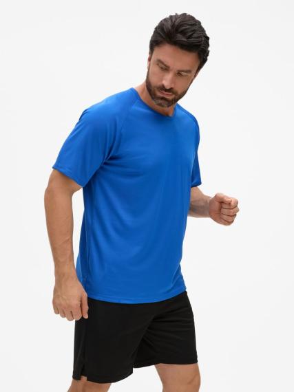 Футболка унисекс Sporty 140 ярко-синяя, размер 3XL