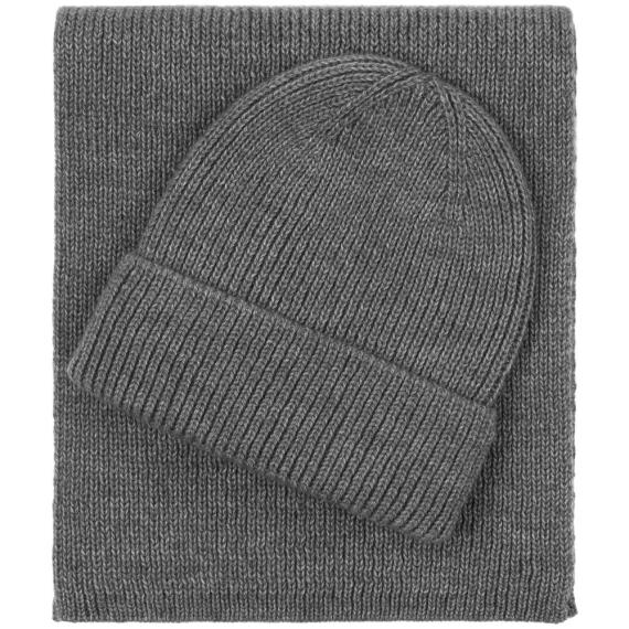 Шарф Bernard, светло-серый