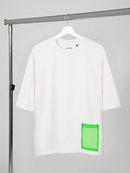 Футболка унисекс Kosmos 2.0, кремовая, размер M/L