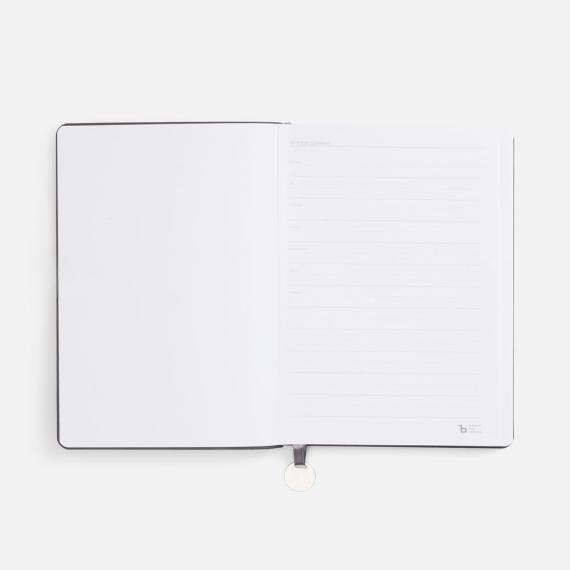 Ежедневник Lafite, недатированный, темно-серый