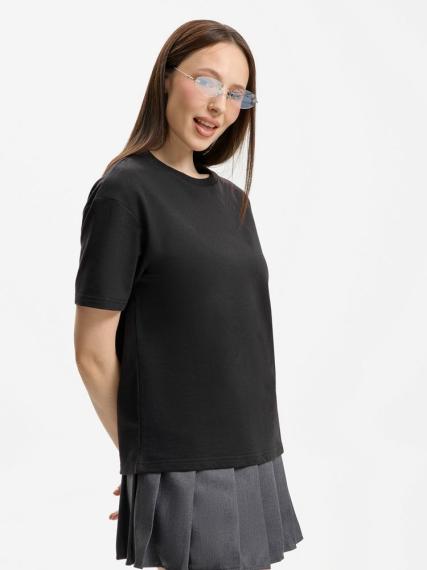 Футболка унисекс Durington, черная, размер XS/S