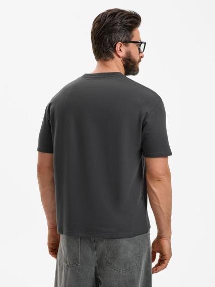 Футболка унисекс Durington, темно-серая (графит), размер XS/S