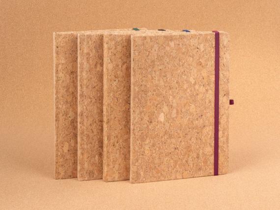 Блокнот Corkfolio, синий