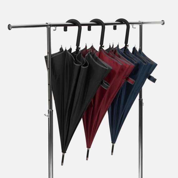 Зонт-трость Abrego, бордовый