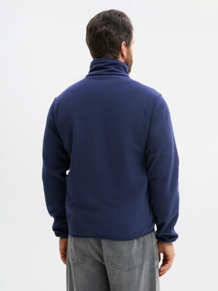 Куртка флисовая унисекс Ben Mac, темно-синяя, размер S