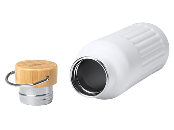Термобутылка «Нобук» с бамбуковой крышкой, 500 мл