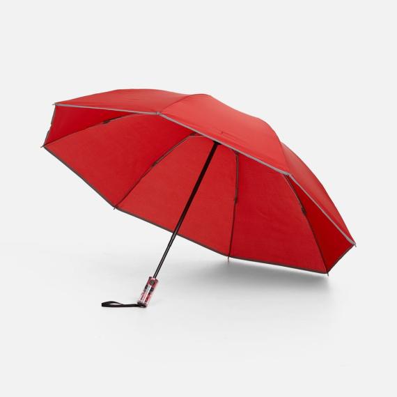 Зонт наоборот складной Futurum, красный