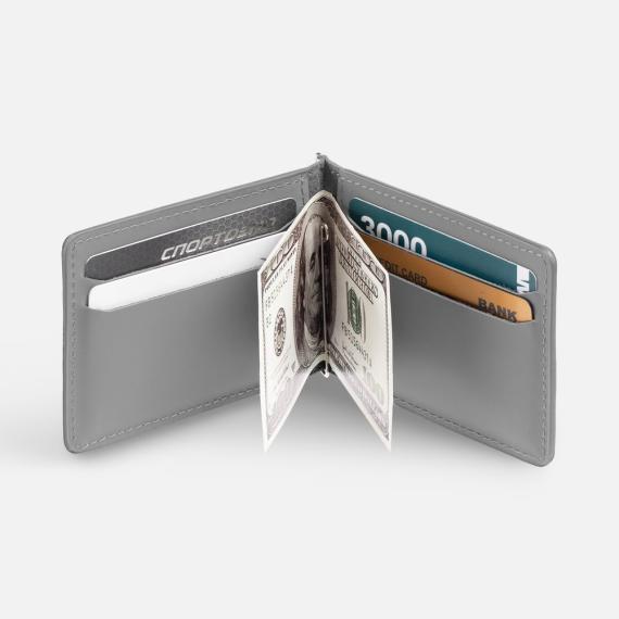 Зажим для купюр Alaska, серый