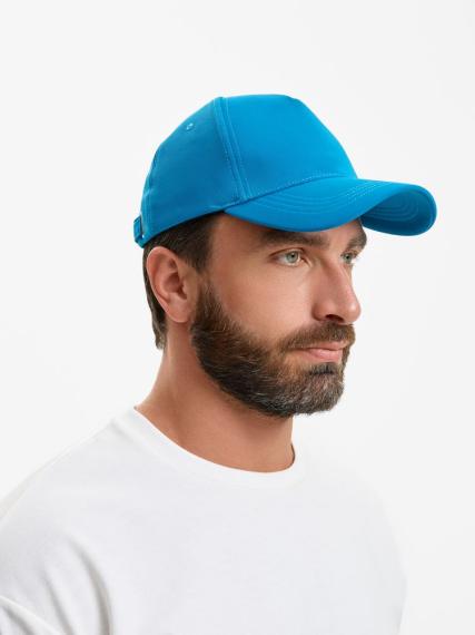 Бейсболка Yonkers, ярко-голубая