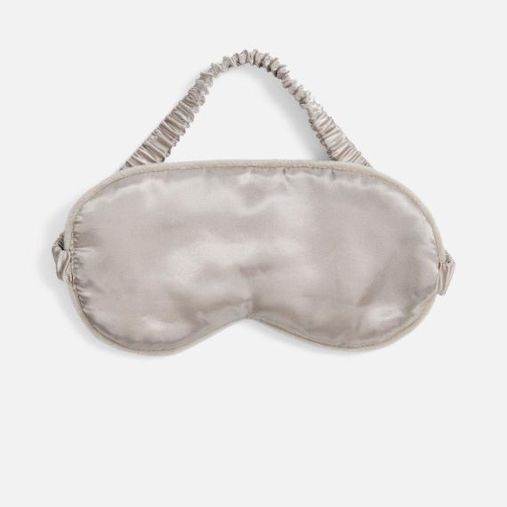 Двухстороняя маска для сна Veluto, серая