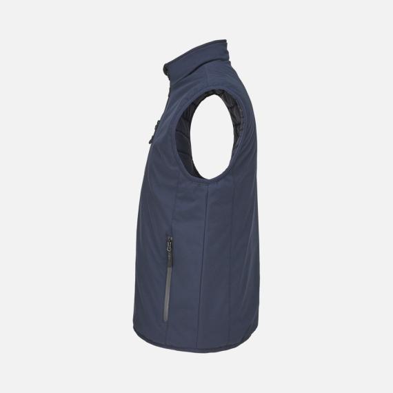 Жилет софтшелл унисекс Falcon BW, синий, размер S